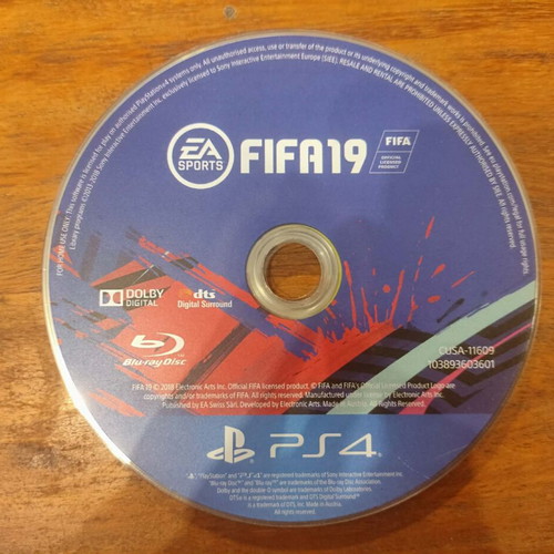 FIFA 19 PS4 game used, OEM case