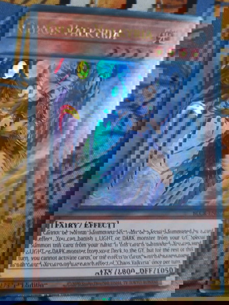 Chaos Valkyria (Ultra Rare, Yugioh)