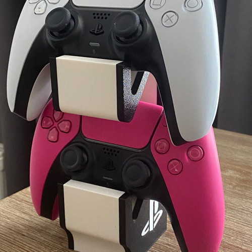 Ps5 Dual Controller Stand 3D Printed New