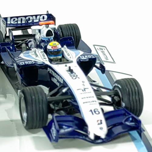 Williams Toyota Show Car 2007 N. Rosberg 1:43 Minichamps New
