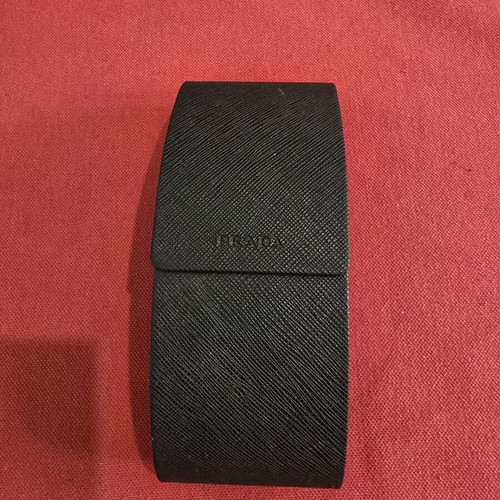 PRADA sunglasses case, black