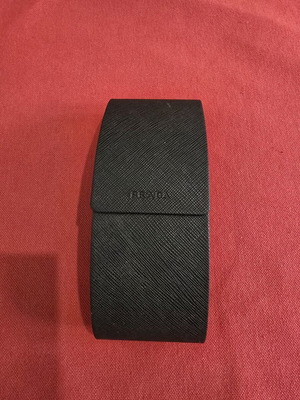 PRADA sunglasses case, black