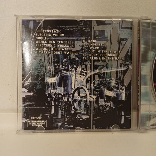 Terence Fixmer Muscle Machine CD used, techno EBM