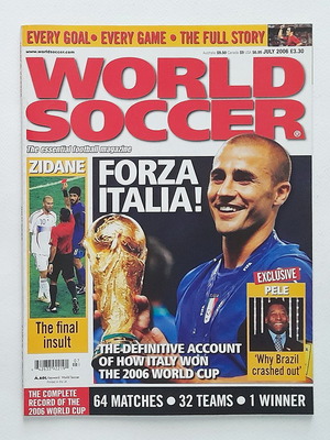 Περιοδικό World Soccer Mundial 2006 μεταχειρισμένο, αφιέρωμα στο παγκόσμιο κύπελλο