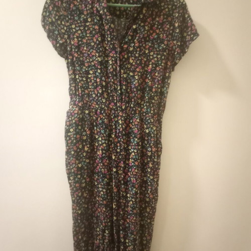 Funky Buddha jumpsuit like new, small floral print, size S