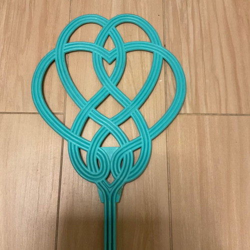 Vintage blanket beater 67x23 cm new