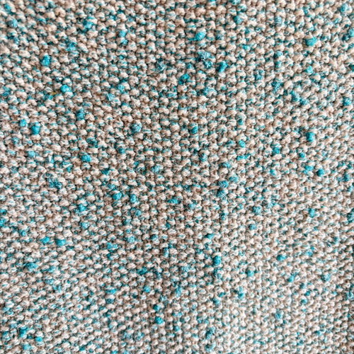Zara dress like new, mini knit beige with turquoise