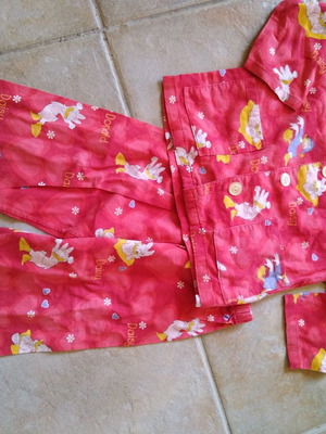 Eros flannel pajamas used for 2 years old