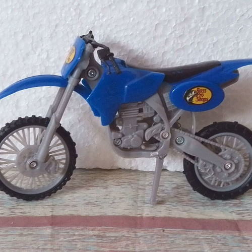 Plastic miniature motocross MX dirt bike like new
