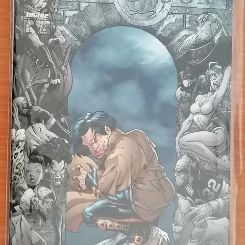 Crimson #7 Campbell Variant Used Comic Cliffhanger Image Comics