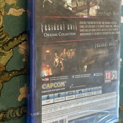 Resident Evil Origins Collection PS4 game, factory sealed