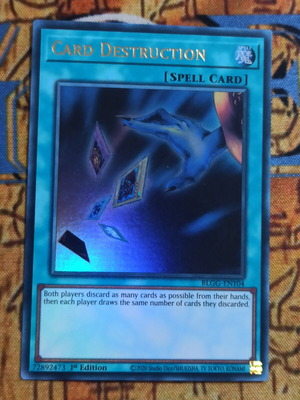 Card Destruction Ultra Rare Spell Card σαν καινούργιο