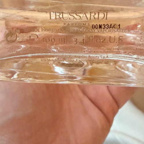 Trussardi My Name Eau de Parfum 100ml used, authentic