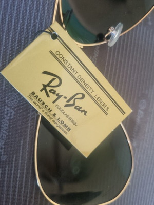 Ray Ban γυαλιά ηλίου καινούργια, χρυσαφί