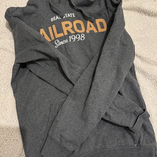 Bershka men's sweatshirt S gray in very good condition