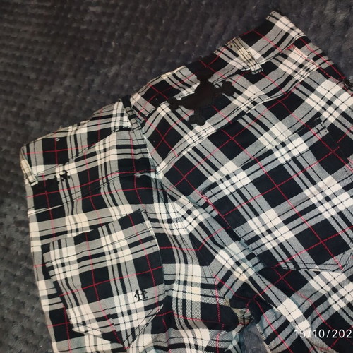 Plaid punk pants hell Bunny like new, size S