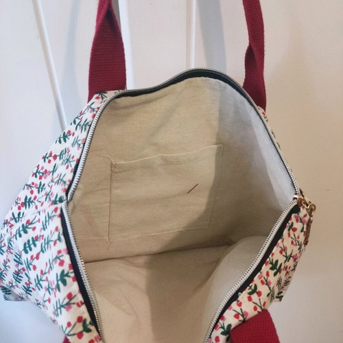 Canvas shoulder bag like new