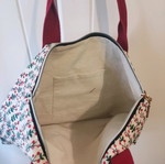 Canvas shoulder bag like new