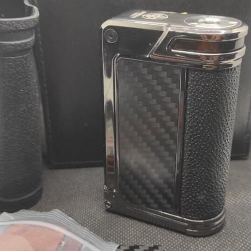 Lost Vape Paranormal DNA 75C mod like new with extra wood panels