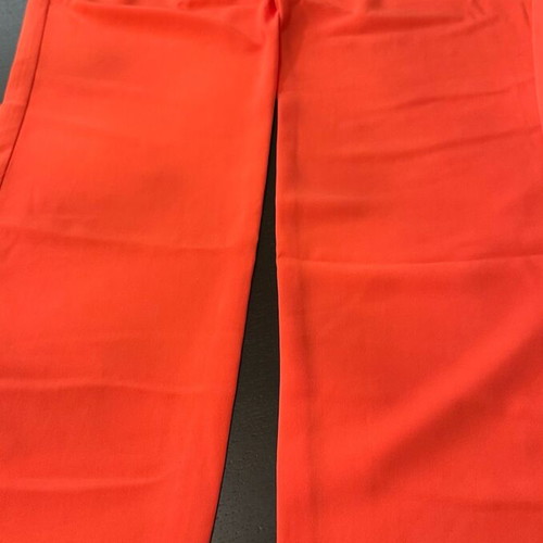 Women's summer pants like new, orange with gold details, size L