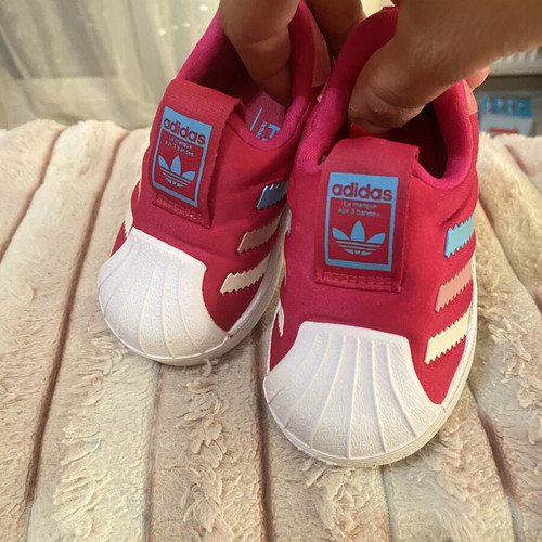 Adidas Super Star baby shoes like new