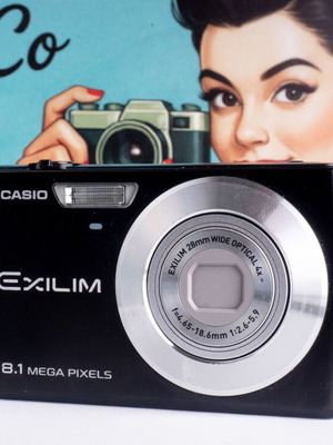 Casio Exilim EX-Z155 ψηφιακή φωτογραφική μηχανή με ευρυγώνιο φακό 28mm