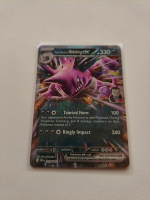 Pokemon Team Rocket’s Nidoking EX Destined Rivals new