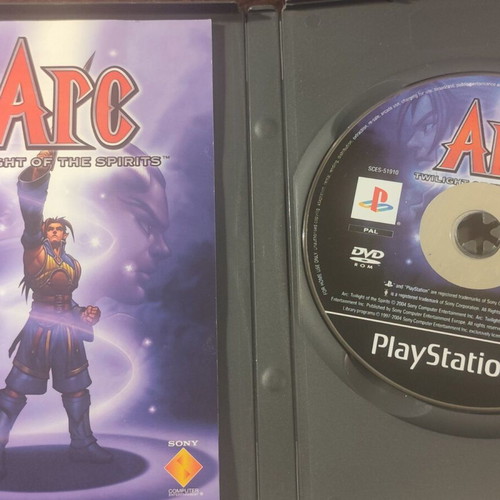 Arc Twilight of the Spirits PS2 game used