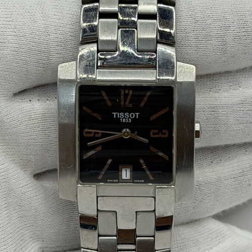 Tissot T-Trend TXL wristwatch Ref. L860/960K, black and silver