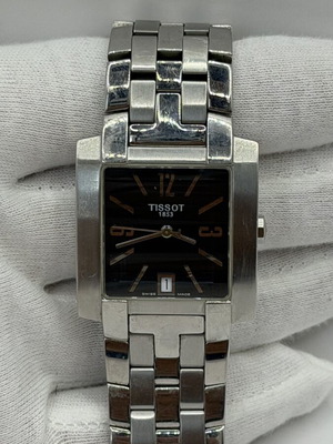 Tissot T-Trend TXL wristwatch Ref. L860/960K, black and silver