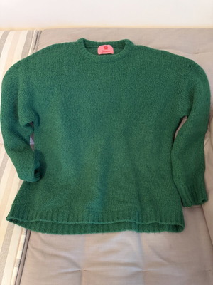 Karavan green oversized sweater used, one size