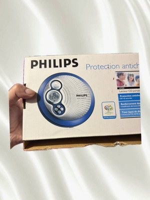 Philips Преносим CD плейър AX2401 с антишок