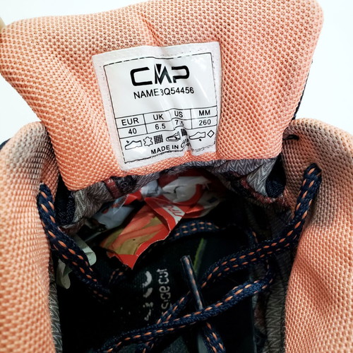 CMP 3Q54456 Rigel Low Waterproof hiking shoes like new, size 39.5-40