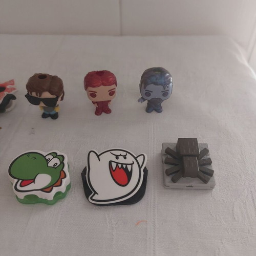 Kinder Joy toys new, Super Mario Stranger Things Minecraft set of 10