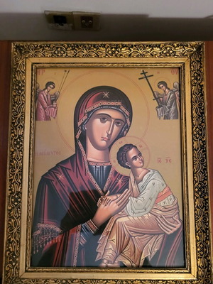 Virgin Mary icon like new