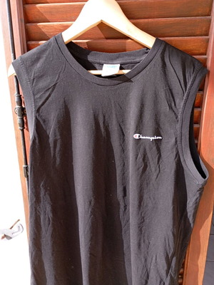 Champion sleeveless shirt black, size XL, like new