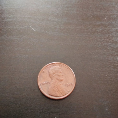 American coin used, year 1979
