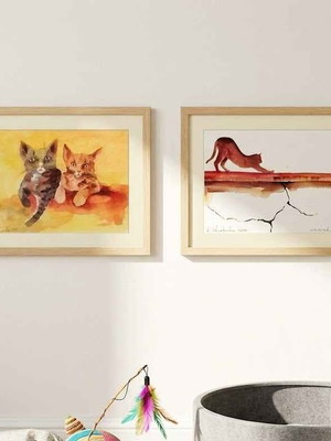 2 Frames with Kittens, Collectible