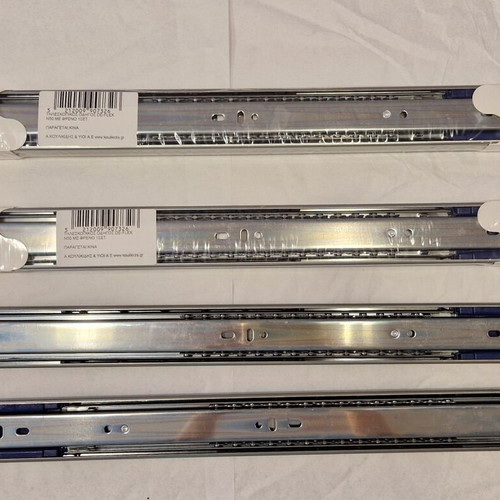 D-FLEX 50cm Soft Close Telescopic Drawer Slides new