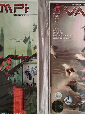 Vampi Digital Preview + #1 comic mint condition