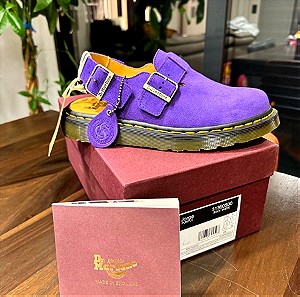 Dr. Martens Jorge MADE IN ENGLAND leather mules purple (μωβ ν. 39)
