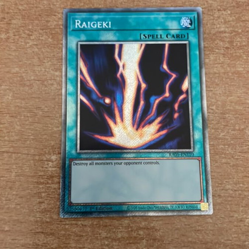 Raigeki Platinum Secret Rare Yu-Gi-Oh! -  8,00 - Vendora.gr