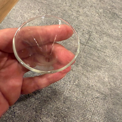 Miniature glass funnel like new