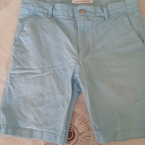 Calvin Klein jeans chino slim fit light blue used, size 31