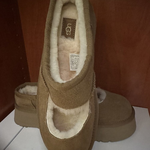 Ugg ankle boots, beige, size 38