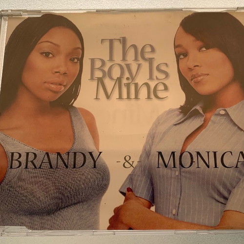 Brandy & Monica The Boy Is Mine 4-trk CD single used