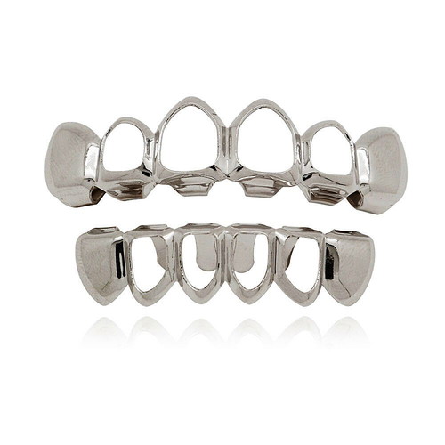 Grillz Silver hip-hop style new