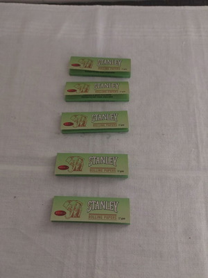 Χαρτάκια στριφτού Stanley πράσινο, πακέτο 5, καινούργια