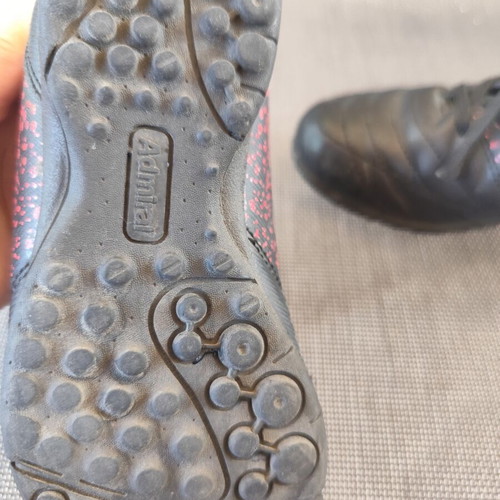 Admiral football shoes used, size 30, black