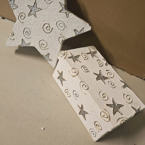 Christmas boxes like new for decoration or gifts